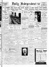 Sheffield Independent Friday 06 January 1933 Page 1