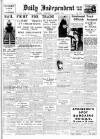 Sheffield Independent Wednesday 11 January 1933 Page 1