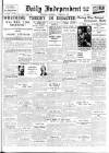 Sheffield Independent Thursday 02 February 1933 Page 1