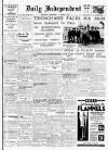 Sheffield Independent Wednesday 02 August 1933 Page 1