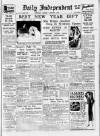 Sheffield Independent Tuesday 02 January 1934 Page 1