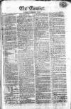 London Courier and Evening Gazette Saturday 04 February 1809 Page 1