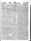 London Courier and Evening Gazette Monday 25 December 1837 Page 1