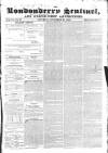 Londonderry Sentinel Saturday 22 November 1834 Page 1