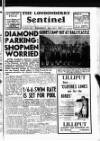 Londonderry Sentinel Wednesday 23 July 1958 Page 1