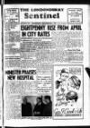 Londonderry Sentinel Wednesday 18 February 1959 Page 1