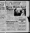 Londonderry Sentinel Wednesday 27 January 1960 Page 1