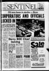 Londonderry Sentinel Wednesday 29 January 1969 Page 1