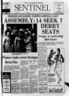 Londonderry Sentinel Wednesday 06 June 1973 Page 1