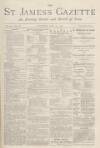 St James's Gazette Thursday 25 May 1882 Page 1