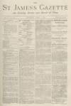 St James's Gazette Saturday 03 June 1882 Page 1