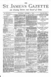 St James's Gazette Saturday 07 October 1882 Page 1