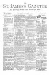 St James's Gazette Thursday 07 December 1882 Page 1