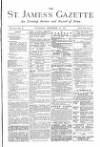 St James's Gazette Thursday 28 December 1882 Page 1