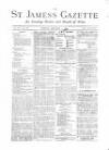 St James's Gazette Monday 01 January 1883 Page 1