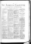 St James's Gazette Wednesday 22 August 1883 Page 1