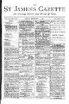 St James's Gazette Friday 01 February 1884 Page 1