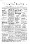 St James's Gazette Thursday 17 April 1884 Page 1