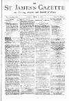 St James's Gazette Friday 25 April 1884 Page 1
