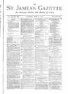 St James's Gazette Saturday 21 June 1884 Page 1