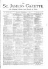 St James's Gazette Monday 01 September 1884 Page 1