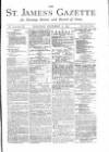St James's Gazette Wednesday 17 September 1884 Page 1