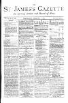 St James's Gazette Wednesday 01 October 1884 Page 1