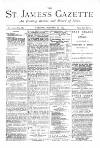 St James's Gazette Tuesday 28 October 1884 Page 1