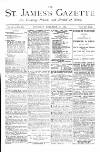 St James's Gazette Thursday 27 November 1884 Page 1