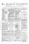 St James's Gazette Saturday 06 December 1884 Page 1