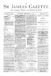 St James's Gazette Thursday 18 December 1884 Page 1