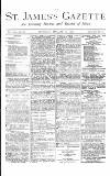 St James's Gazette Saturday 10 January 1885 Page 1
