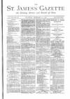 St James's Gazette Saturday 21 February 1885 Page 1