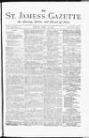 St James's Gazette Friday 10 April 1885 Page 1