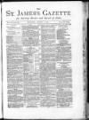 St James's Gazette Saturday 01 August 1885 Page 1