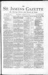 St James's Gazette Saturday 22 August 1885 Page 1