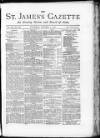 St James's Gazette Thursday 01 October 1885 Page 1