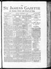 St James's Gazette Friday 06 November 1885 Page 1