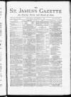 St James's Gazette Saturday 07 November 1885 Page 1