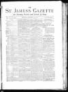 St James's Gazette Tuesday 12 January 1886 Page 1