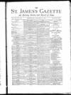St James's Gazette Wednesday 13 January 1886 Page 1