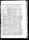 St James's Gazette Monday 01 February 1886 Page 1