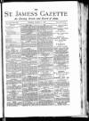 St James's Gazette Friday 05 March 1886 Page 1