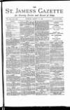 St James's Gazette Monday 15 March 1886 Page 1
