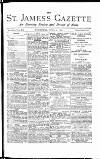 St James's Gazette Wednesday 07 April 1886 Page 1