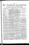 St James's Gazette Saturday 01 May 1886 Page 1
