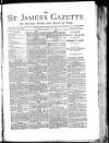 St James's Gazette Thursday 15 July 1886 Page 1