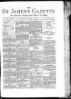 St James's Gazette Monday 02 August 1886 Page 1