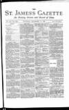 St James's Gazette Thursday 23 September 1886 Page 1