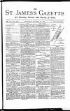 St James's Gazette Thursday 28 October 1886 Page 1